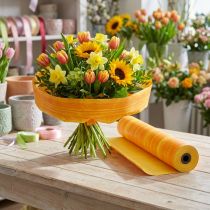 Artikel Manschettenpapier 25cm 100m Gelb/Orange