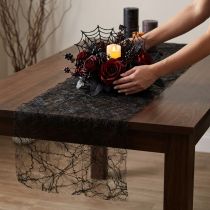 Artikel Tischläufer Schwarz 30cm 5m