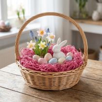 Artikel Maulbeerbaumwatte Pink 150g Bast Deko Natur