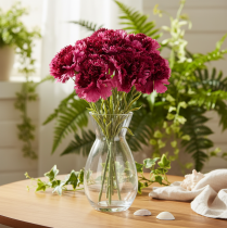 Artikel Nelke Kunstblume zweifarbig 56 cm 8er Bund Kunststoff/Textil