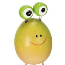 Artikel Frosch Pflanzenstecker Deko Holz 34cm Grün 6er Set für Frühling und Sommer