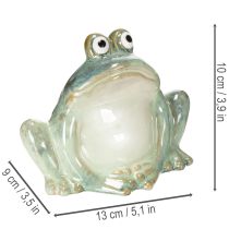 Artikel Keramik Frosch Figur 13cm Deko Tier Charmant Geschenkidee Hochwertig
