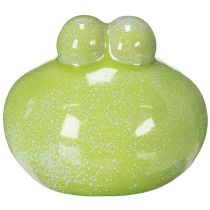 Artikel Deko Frosch Tierfigur aus Keramik für Wohnzimmer Deko und Schreibtischgestaltung 10cm 2St