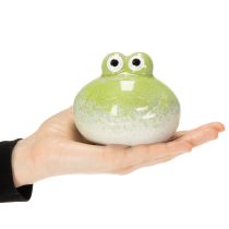 Artikel Deko Frosch Tierfigur aus Keramik für Wohnzimmer Deko und Schreibtischgestaltung 10cm 4St
