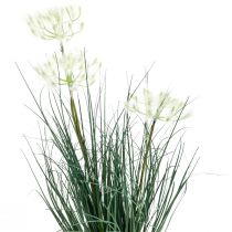 Artikel Binsen Gras Künstlich Blüte Kunstblumen im Topf 56cm