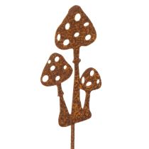 Artikel Gartenstecker Edelrost Fliegenpilz Deko Stecker 10cm 6 St