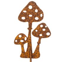 Artikel Gartenstecker Edelrost Fliegenpilz Deko Stecker 10cm 6 St