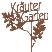 Artikel Gartenstecker Rost Kräuter Garten Beetstecker 14x17cm 4St