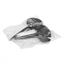 Artikel Pflanzetiketten Beetstecker Holz Schwarz 19cm 12St - Gartenstecker Kräuterstecker