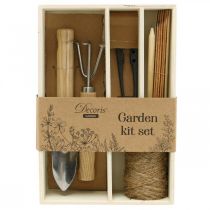 Artikel Gartenwerkzeug-Set, Grundausstattung Kleingeräte in Box 22×15×5,5cm