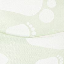 Artikel Geschenkband Baby Füße Deko Taufe Grün 25mm 16m
