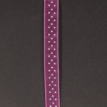 Artikel Rosa Geschenkband mit Punktemuster 2,5 cm x 20 m für kreative Deko und Geschenkverpackungen