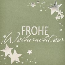 Artikel Weihnachts-Geschenktüte Papier 12cm 6er Set umweltfreundlich