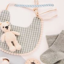 Artikel Papiertasche Geschenkverpackung 23 cm B2B für Babyartikel Geburt 2 Stück