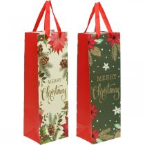 Geschenktüten Weihnachten Geschenktasche Merry Christmas 12×36cm 2St