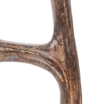 Artikel Deko Geweih künstlich Polyresin braun-gold 29cm