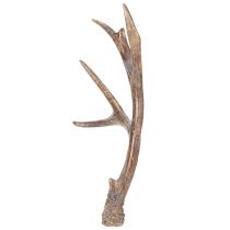 Artikel Deko Geweih künstlich Polyresin braun-gold 29cm