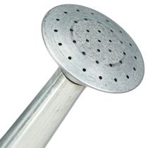 Artikel Deko Gießkanne Retro Design Metall Silber Dekoartikel Vintage Flair 42x15,5x27cm