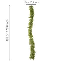Artikel Künstliche Zypressengirlande mit Zapfen 180 cm Grün Kunststoff