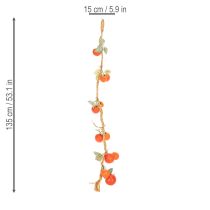 Artikel Tomaten Girlande Kunstpflanze Reben Deko Kunststoffband 135cm Innenbereich