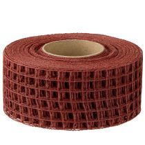 Artikel Gitterband 4,5cm x 10m Bordeaux