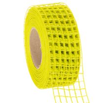 Artikel Netzband Polypropylen Gelb 45 mm x 10 m für Dekorationen