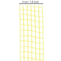 Artikel Netzband Polypropylen Gelb 45 mm x 10 m für Dekorationen
