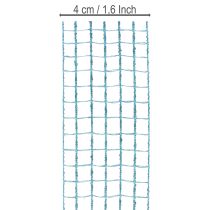 Artikel Dekoband Gitterband 4 cm breit Blau 10 m Kunststoff