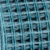 Artikel Dekoband Gitterband 4 cm breit Blau 10 m Kunststoff