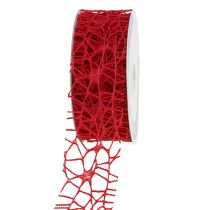 Gitterband Rot 40mm 10m