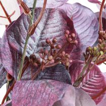 Artikel Glamour Eukalyptuszweig künstlich Violett 65cm - Elegante Dekoration