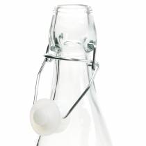 Artikel Deko-Flasche Flaschenvase Glas Kerzenhalter H27cm 2St
