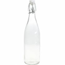 Artikel Deko-Flasche Flaschenvase Glas Kerzenhalter H27cm 2St