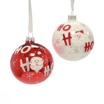 Artikel Weihnachtskugeln Glas Christbaumkugeln Weihnachtsmann 6St