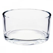 Glasschale Schale Glas Klar Ø15cm H8cm