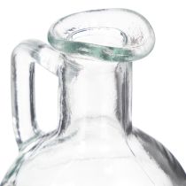 Artikel Set Mini Glaskaraffe mit Henkel 12cm – Transparente Tischdeko und Vase (6er-Set)