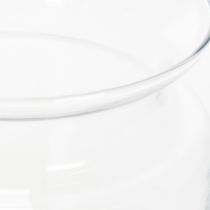 Artikel Glas Deko-Vase, zylindrisch, 15cm, für Innenraumdekoration und Blumenarrangements