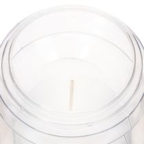 Artikel Grabkerze Windlicht 23 cm mit schwarzem Deckel für Außeneinsatz