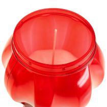 Grabkerzen Rot Trauerlichter Gedenklichter Ø10cm H18cm 4St