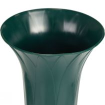 Artikel Grabvase Dunkelgrün 36cm 5St