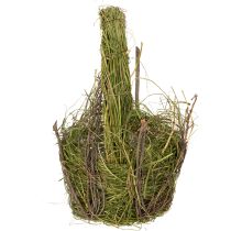 Artikel Osterkorb aus natürlichem Gras für Dekoration und Geschenke 25 cm