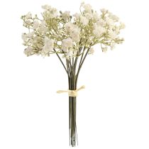 Artikel Gypsophila Schleierkraut künstlich im Bund Weiß 23cm 12St Deko günstig kaufen