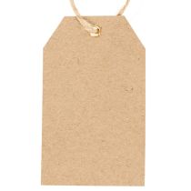 Artikel Geschenkanhänger Papier Naturbraun Schöne Weihnachten 8cm 36 Stück