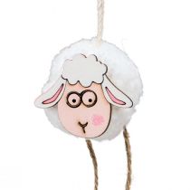 Artikel Hängedeko Frühling Osterdeko Schafanhänger 10cm 12 St