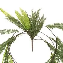 Artikel Künstlicher Farnzweig aus Kunststoff Grün 118 cm für Innen- und geschützte Außenbereiche