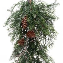 Dekozweige künstlich Weihnachtszweige zum Aufhängen 60cm