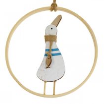 Hängedeko Fenster Dekohänger Maritime Deko Ente Ø15cm 4St