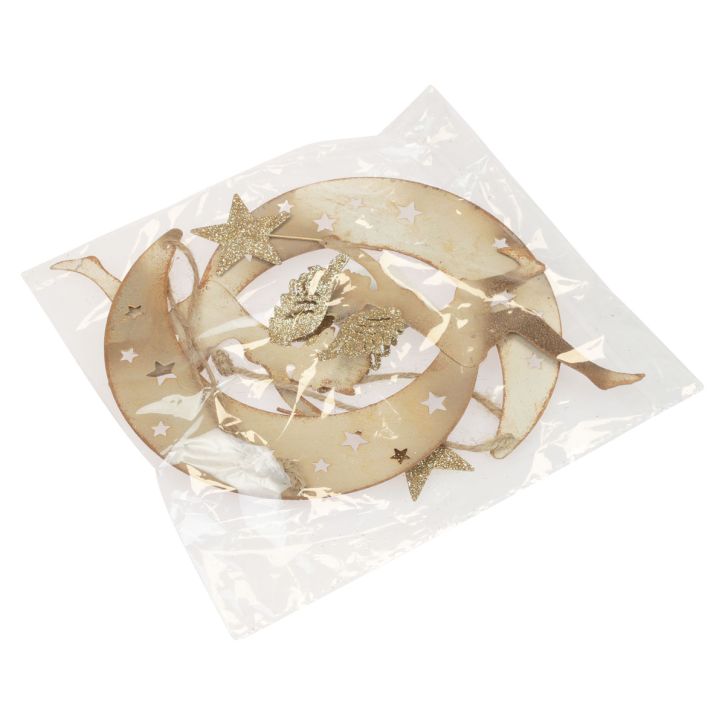 Artikel Engel Anhänger Stern Weihnachtsdeko zum Hängen H19cm 2 St