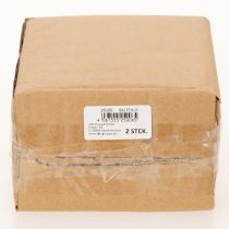 Artikel LED-Keramikhäuser im rustikalen Stil für stimmungsvolle Tischdekoration, 15 cm, 2er-Set