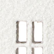 Artikel Miniaturhäuser aus Metall für dekorative Akzente 14cm 4er-Set weiß zeitlos und vielseitig